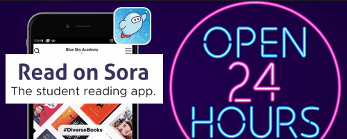 Read eBooks and audiobooks on Sora!